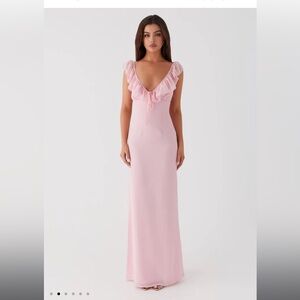 Silvie maxi dress -pink size 6